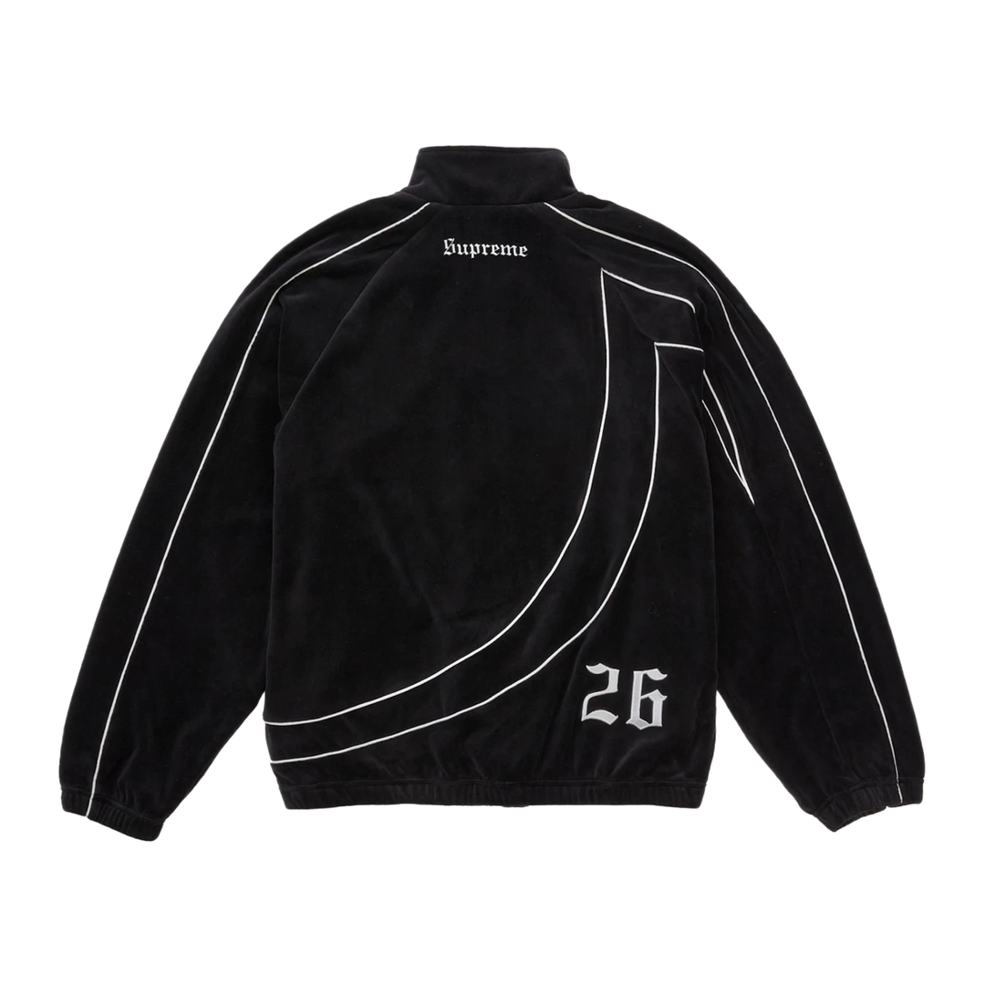 Supreme Umbro 'Black' Velour Track Jacket