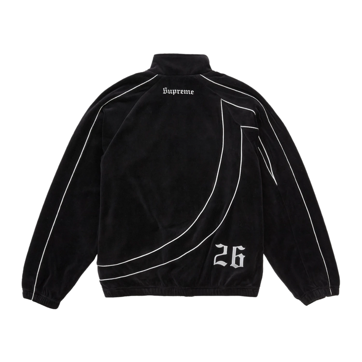 Supreme Umbro 'Black' Velour Track Jacket