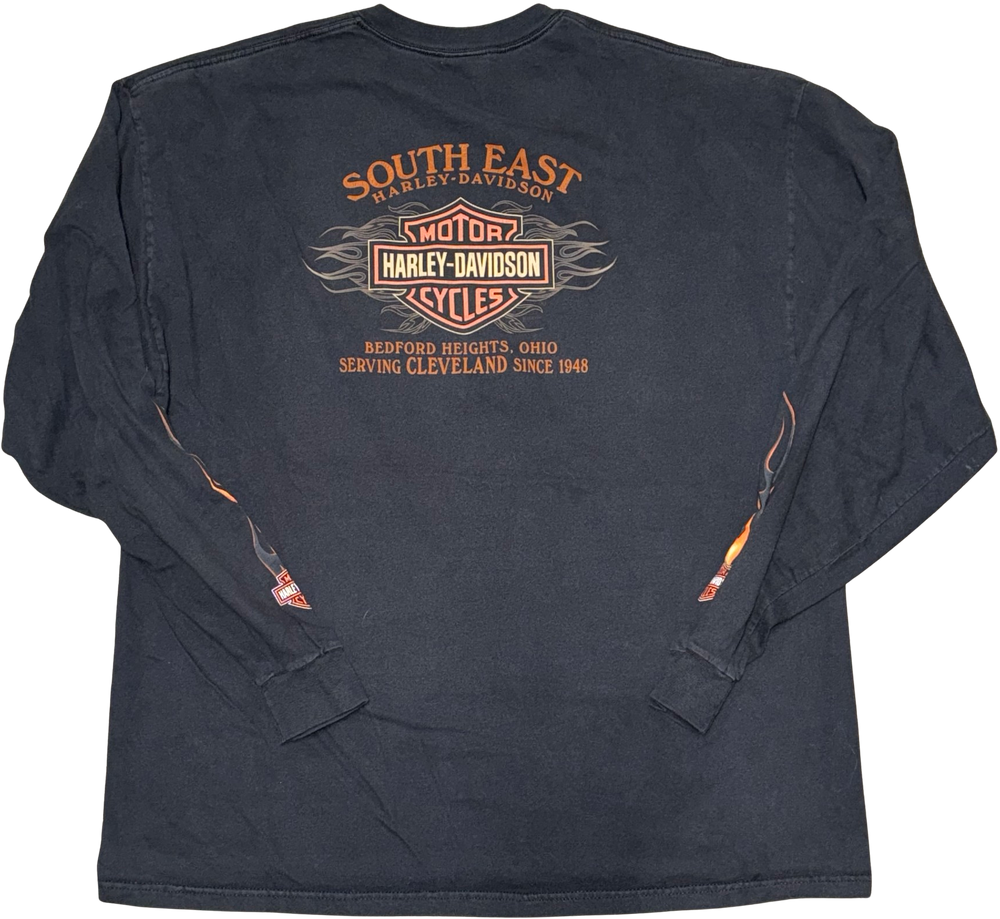 Harley Davidson 'Bedford Heights' Vintage Longsleeve Tee