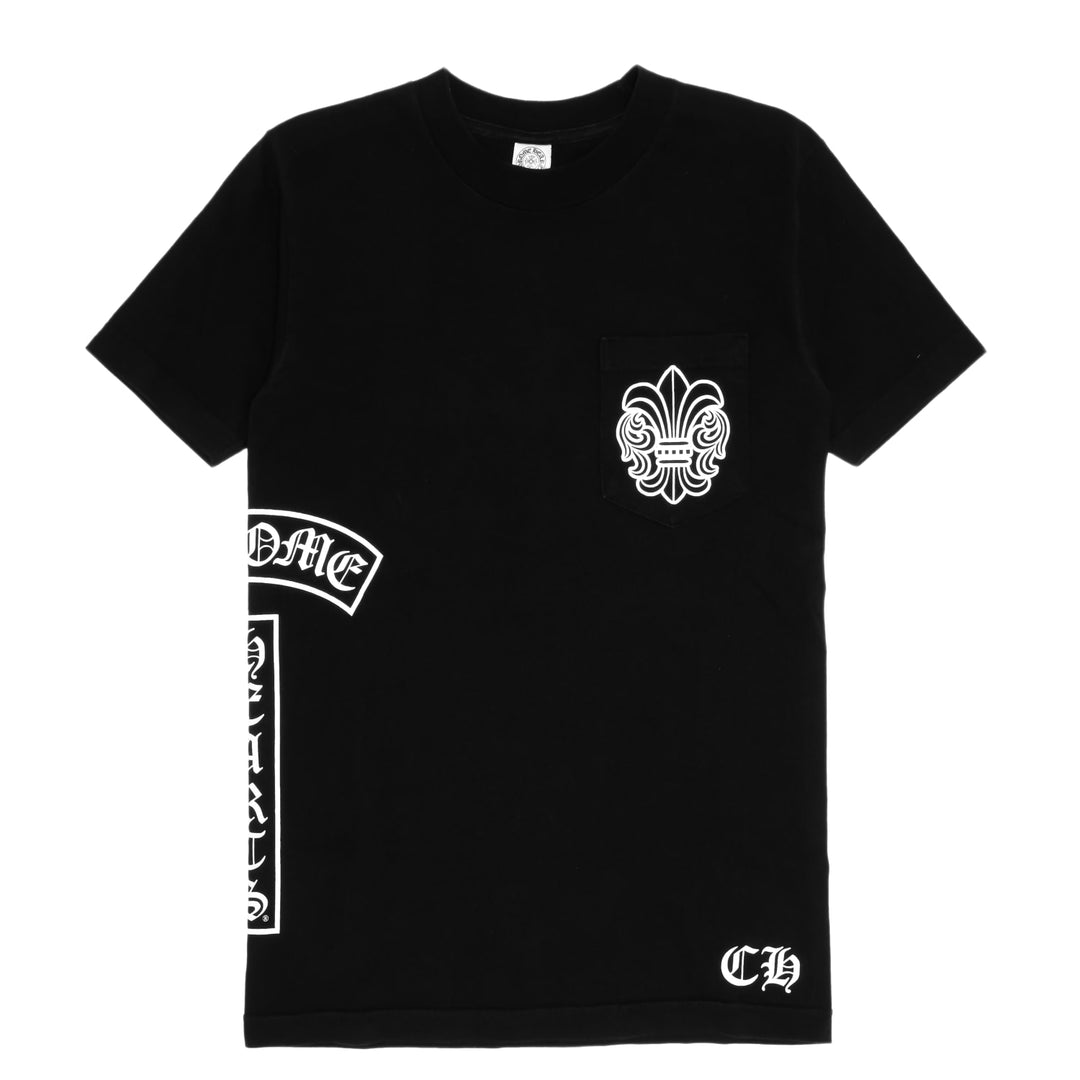 Chrome Hearts Vintage 'Black' Fleur T Bar Tee