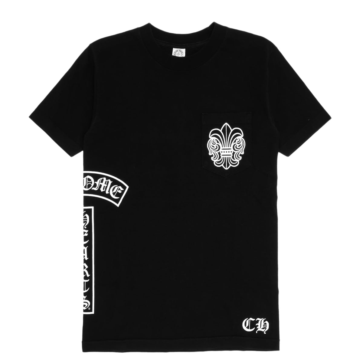 Chrome Hearts Vintage 'Black' Fleur T Bar Tee