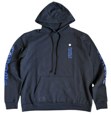 Chrome Hearts 'Black & Blue' Vertical Logo Hoodie