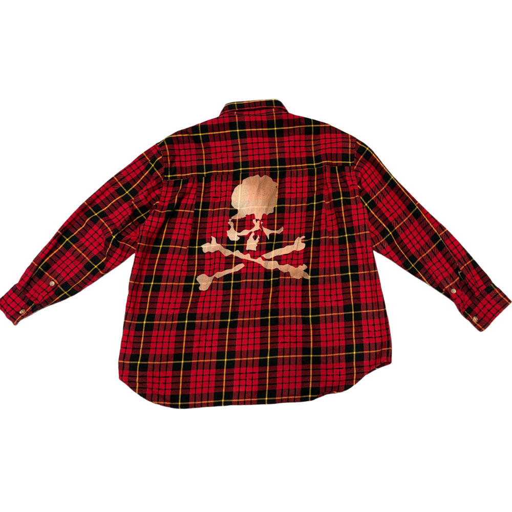 Mastermind World 'Red' Oversized Plaid Shirt