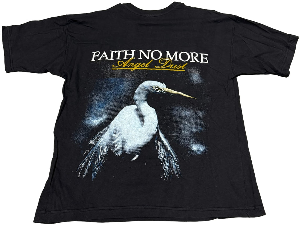 Faith No More 'Angel Dust' Vintage Black Tee
