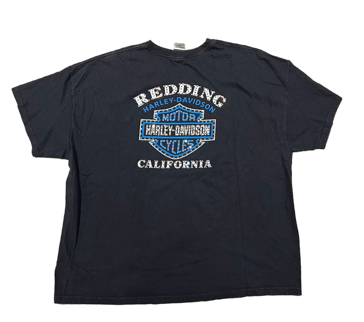Harley Davidson 'Redding' Rhinestone Vintage Tee