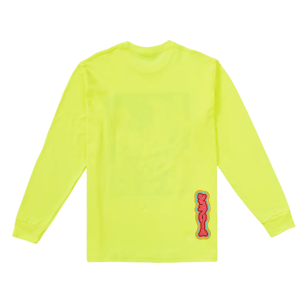 Supreme 'Bright Yellow' Sekintani La Norihiro Longsleeve Tee
