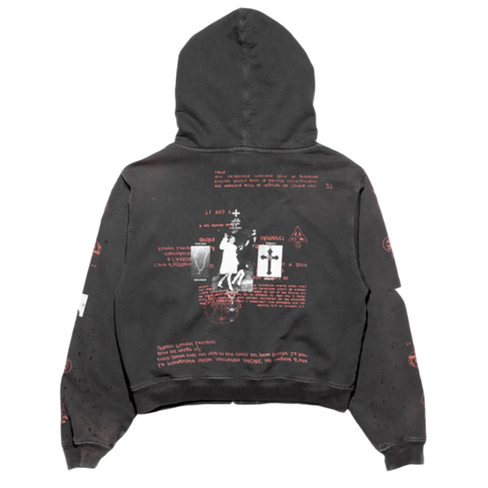 Enfants Riches Déprimés 'Black' Cherry Petite Womens Hoodie