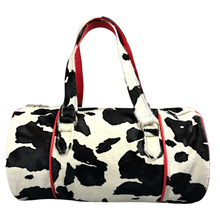 Chrome Hearts 'Cow Fur Triple Cross' Boston Duffle Bag