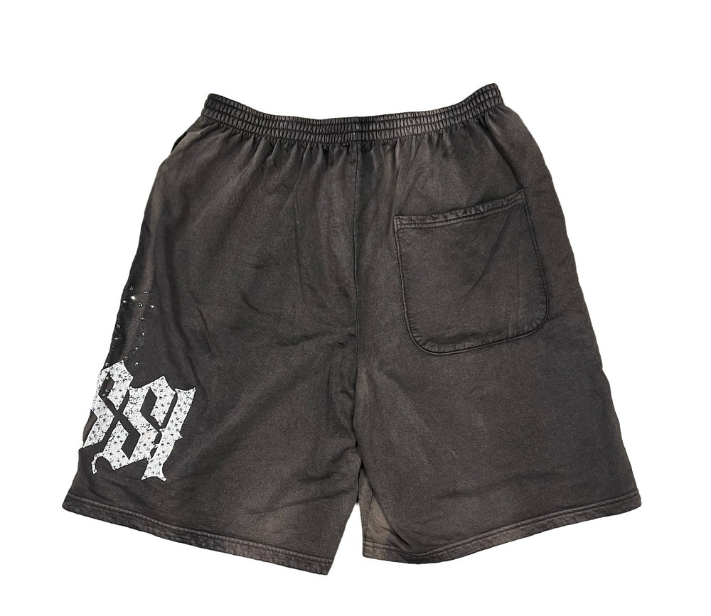 Bossi 'Black Dragon' Washed Brown Shorts