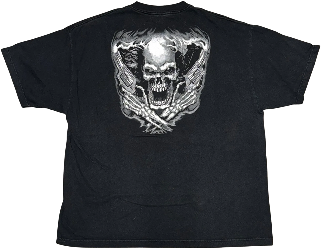 Flaming Skull &