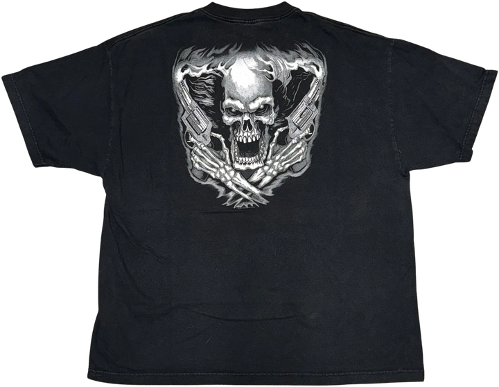 Flaming Skull &