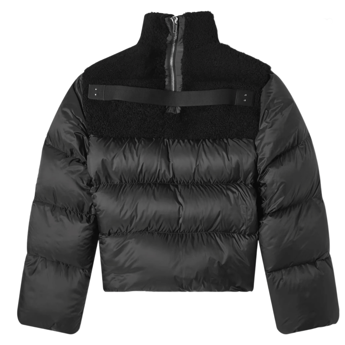 Rick Owens x Moncler 'Black' Woven Cyclopic Jacket
