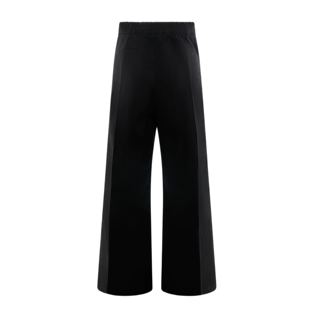 Rick Owens 'Heizer Belas' Wide Black Cargo Pants