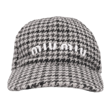 Miu Miu 'Houndstooth' Wool Hat