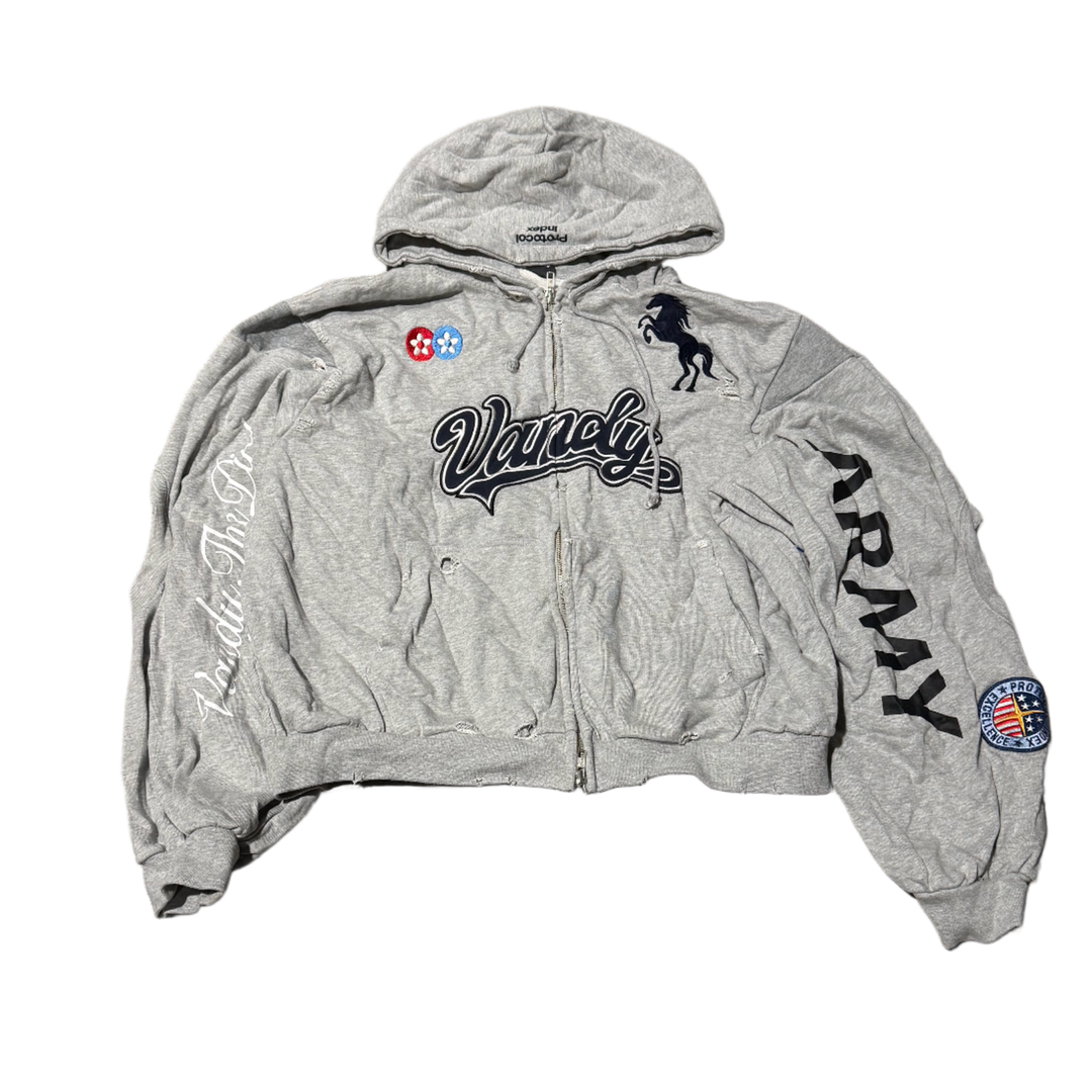 Project G/R 'Grey' Vandy The Pink Hooded Sweatshirt