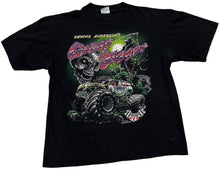 Grave Digger 'Grave Yard' Rhinestone Vintage Tee