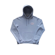 Dior 'Blue & Pink' Embroidered Logo Hoodie