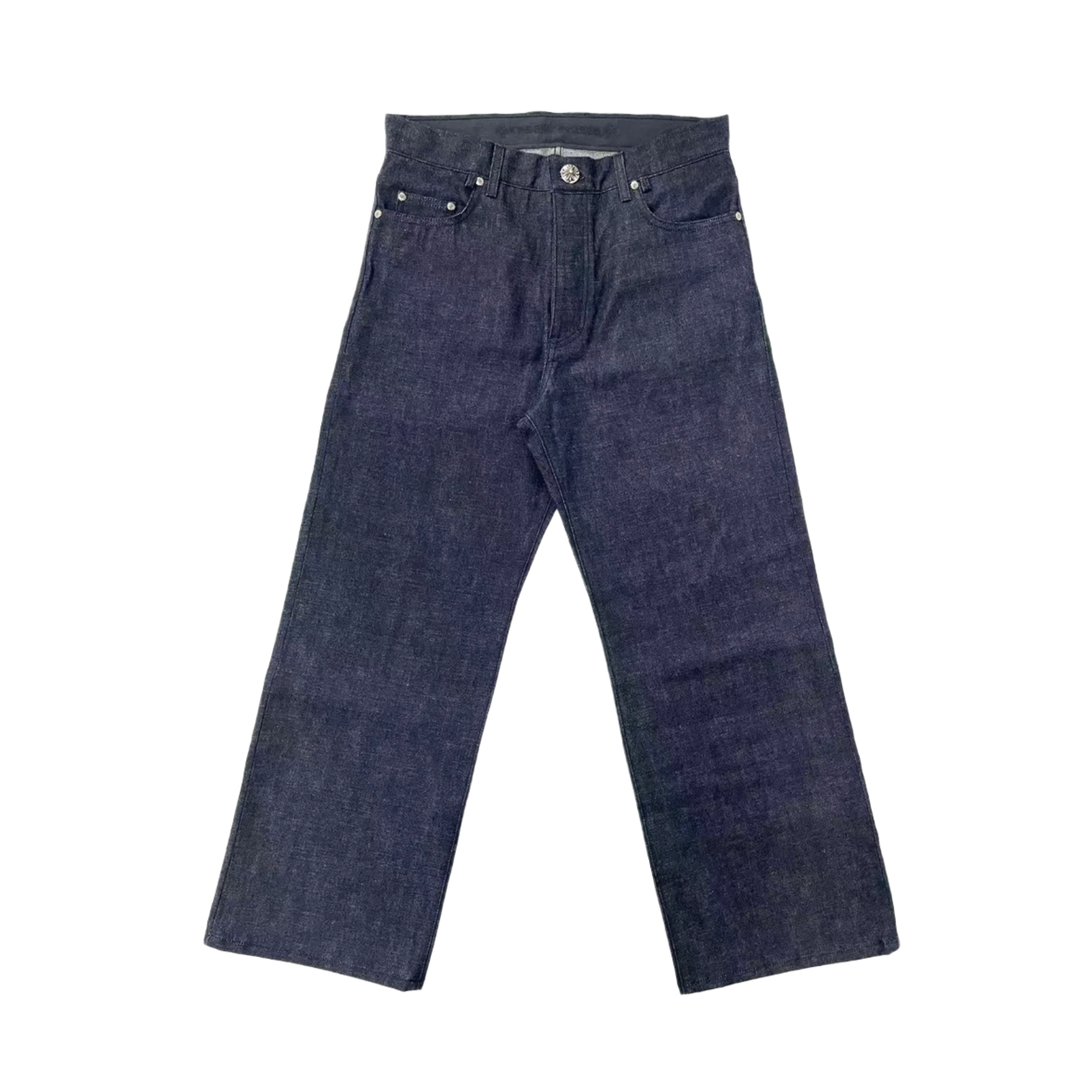 Chrome Hearts 'Indigo' KS Cut Selvedge Jeans