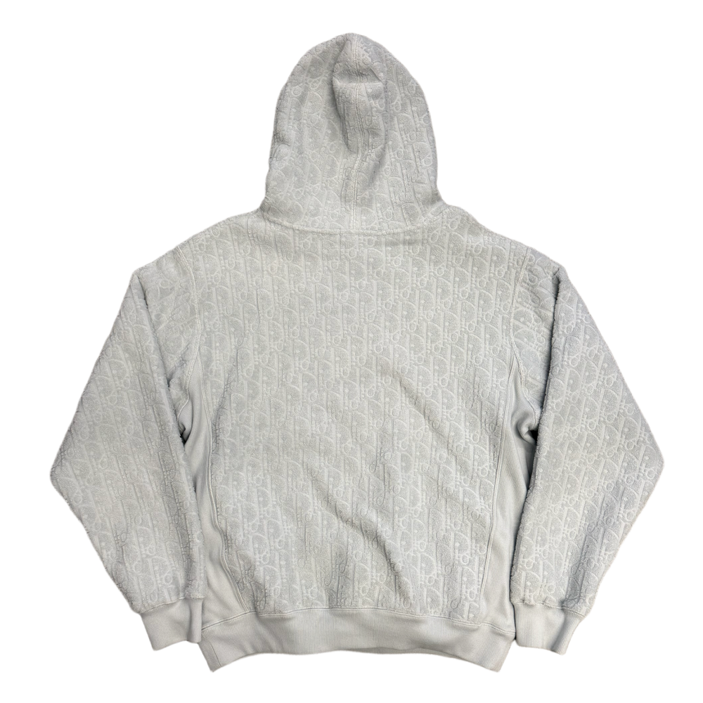 Dior 'Light Blue' Oblique Towel Hoodie