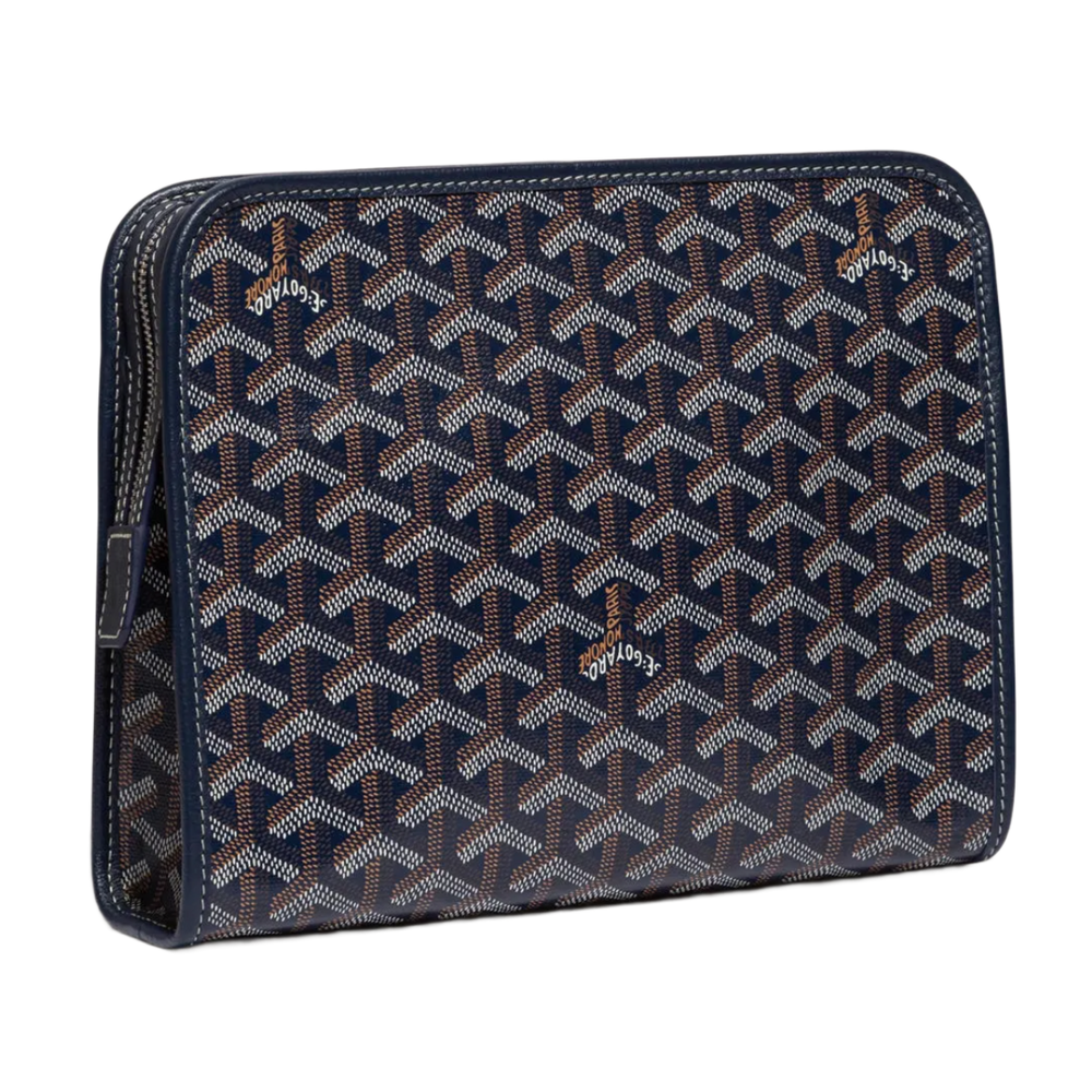 Goyard 'Navy' Jouvence MM Toiletry Bag