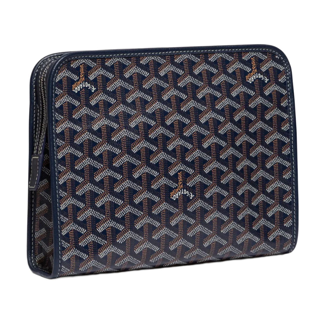 Goyard 'Navy' Jouvence MM Toiletry Bag