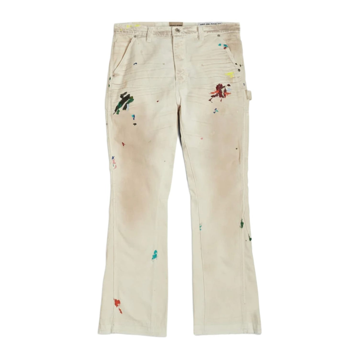 Gallery Dept. 'Natural' Painted Carpenter Flare Pants
