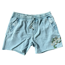 Amiri 'Filigree' Faded Blue Sweatshorts