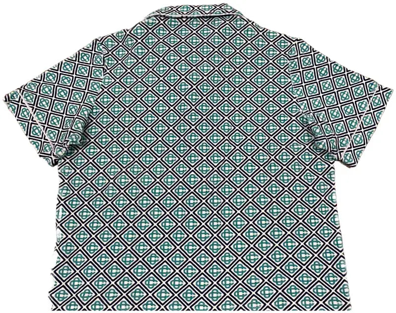 Casablanca 'Teal Blue' Towelling Shirt