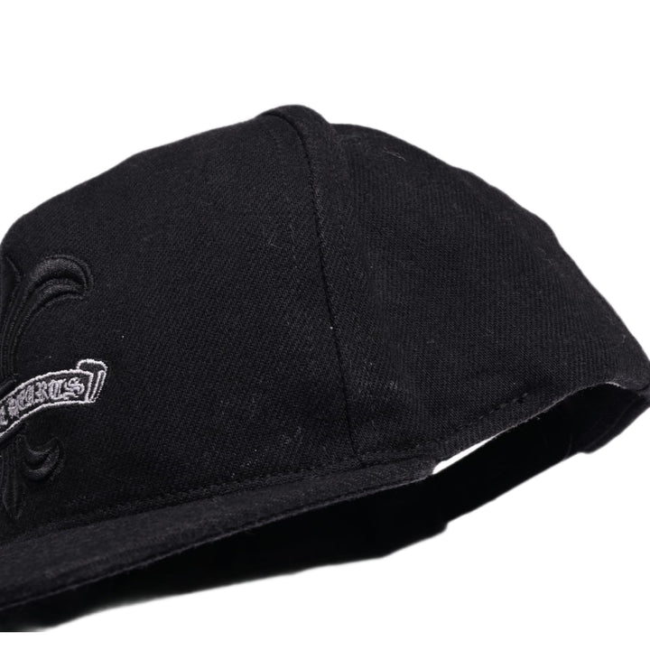 Chrome Hearts Embroidered Fleur Scroll Logo Hat