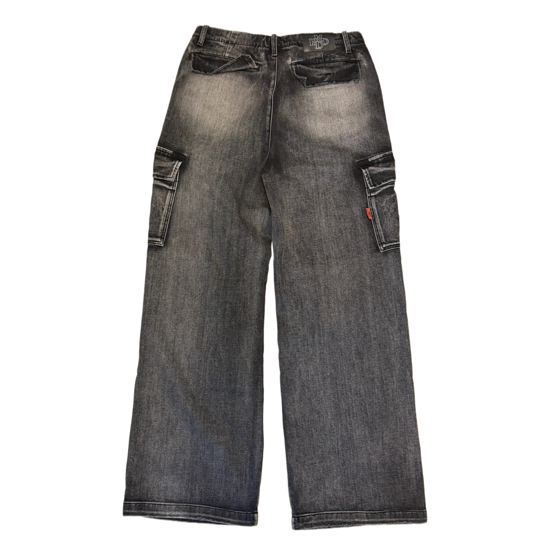 Happy Memories Don't Die HMDD 'Black' Studded Cargo Pants