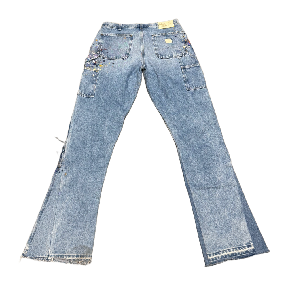 Gallery Dept. 'Multi Paint' Carpenter Flare Jeans