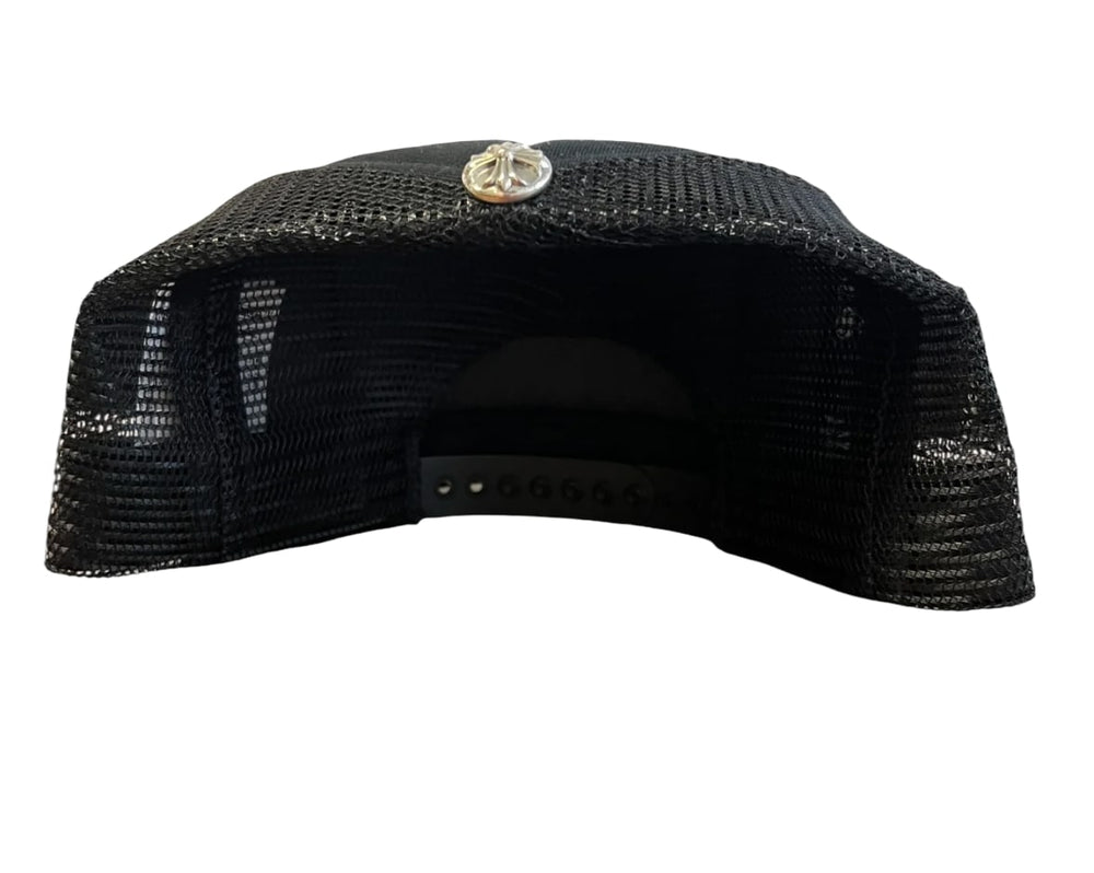 Chrome Hearts 'Miami' Black Trucker Hat