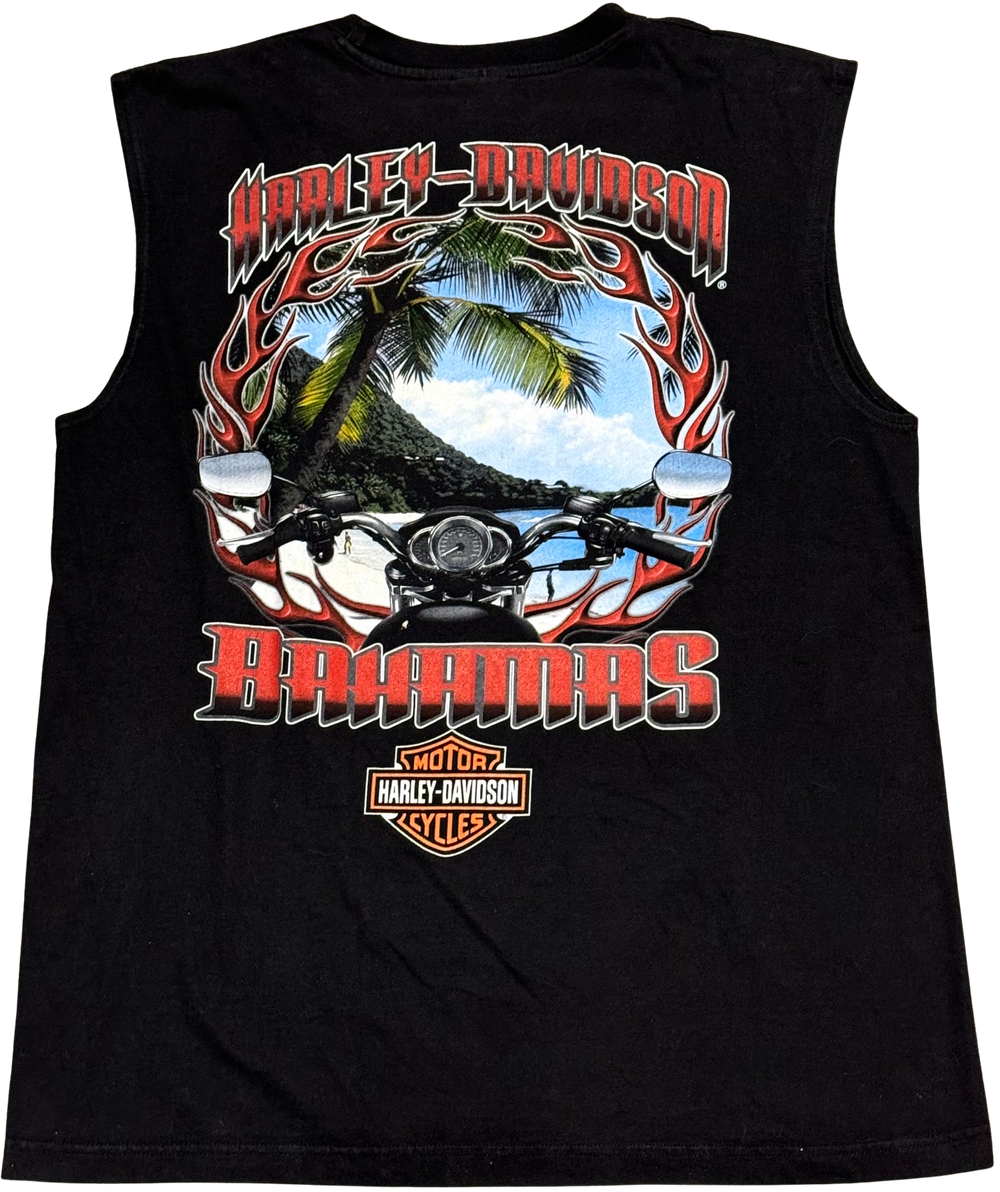Harley Davidson 'Bahamas' Vintage Cutoff Tee
