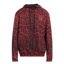 Dolce & Gabbana 'Red' Leopard Print Wind Breaker