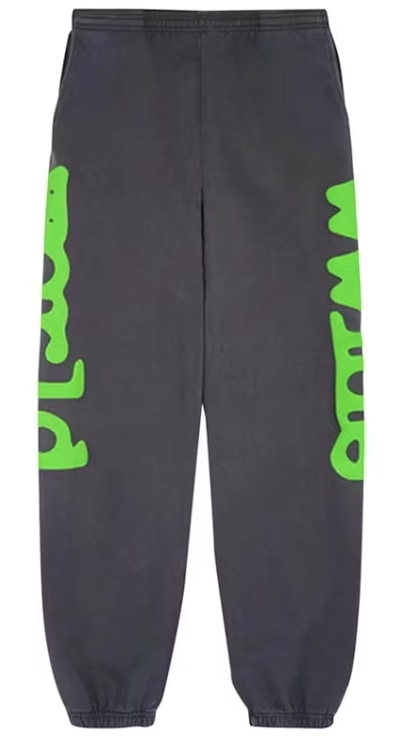 Sp5der Beluga Slate Grey Sweatpants