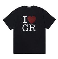 Project G/R 'I LOVE GR' Black Tee