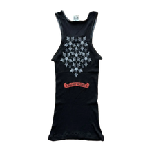 Chrome Hearts Vintage 'Silver Star' Black Tank Top