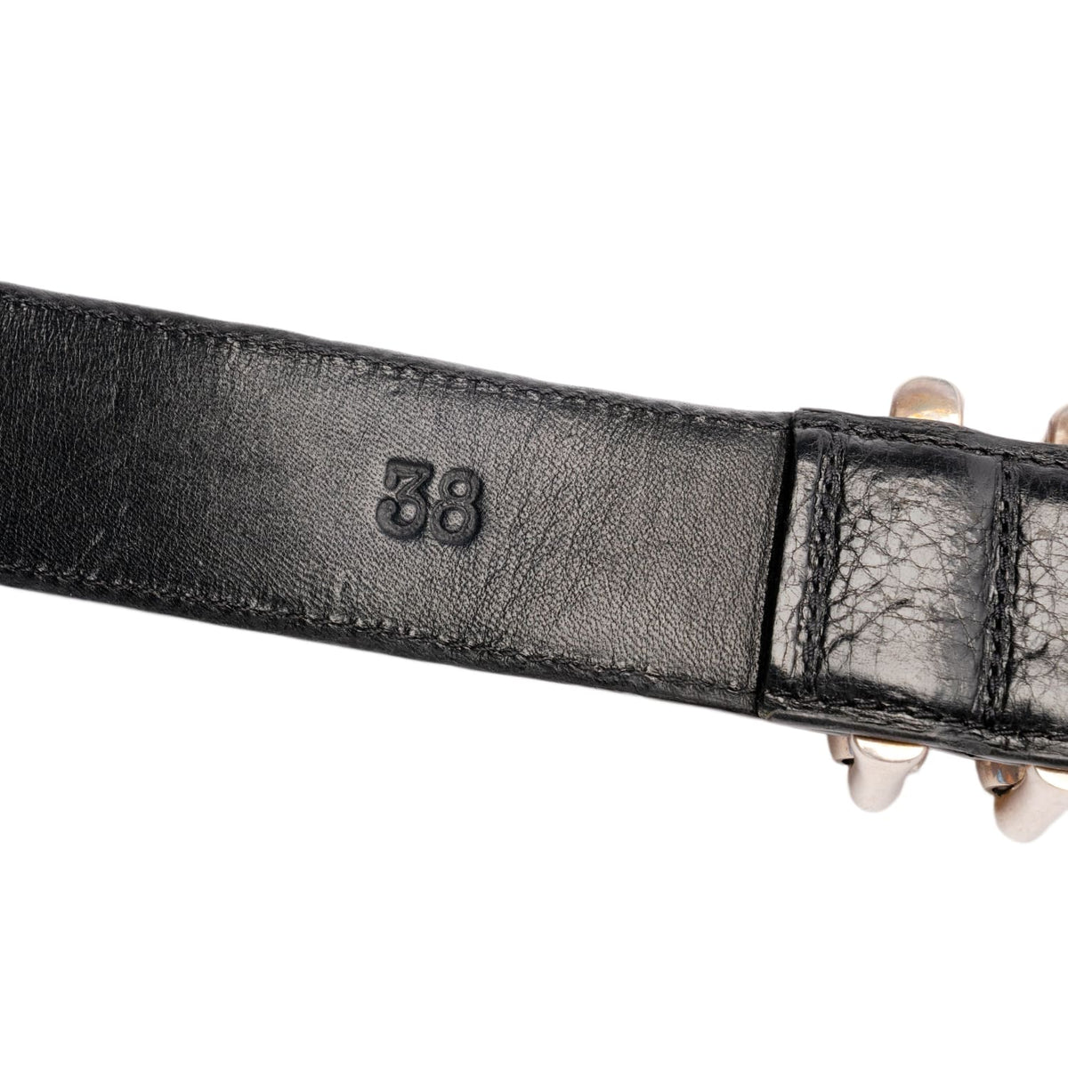 Chrome Hearts 'Multicolor' Cemetery Patch Double Roller Belt