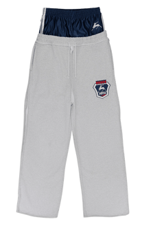 Murd333r.fm x Greedy Unit 'Hunter' Grey Layered Sweatpants