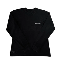 Chrome Hearts 'Black' USA Script Logo Longsleeve 