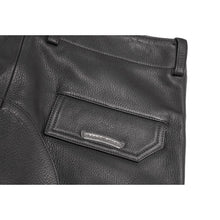 Chrome Hearts 'Devil Dog' Leather Cargo Pants