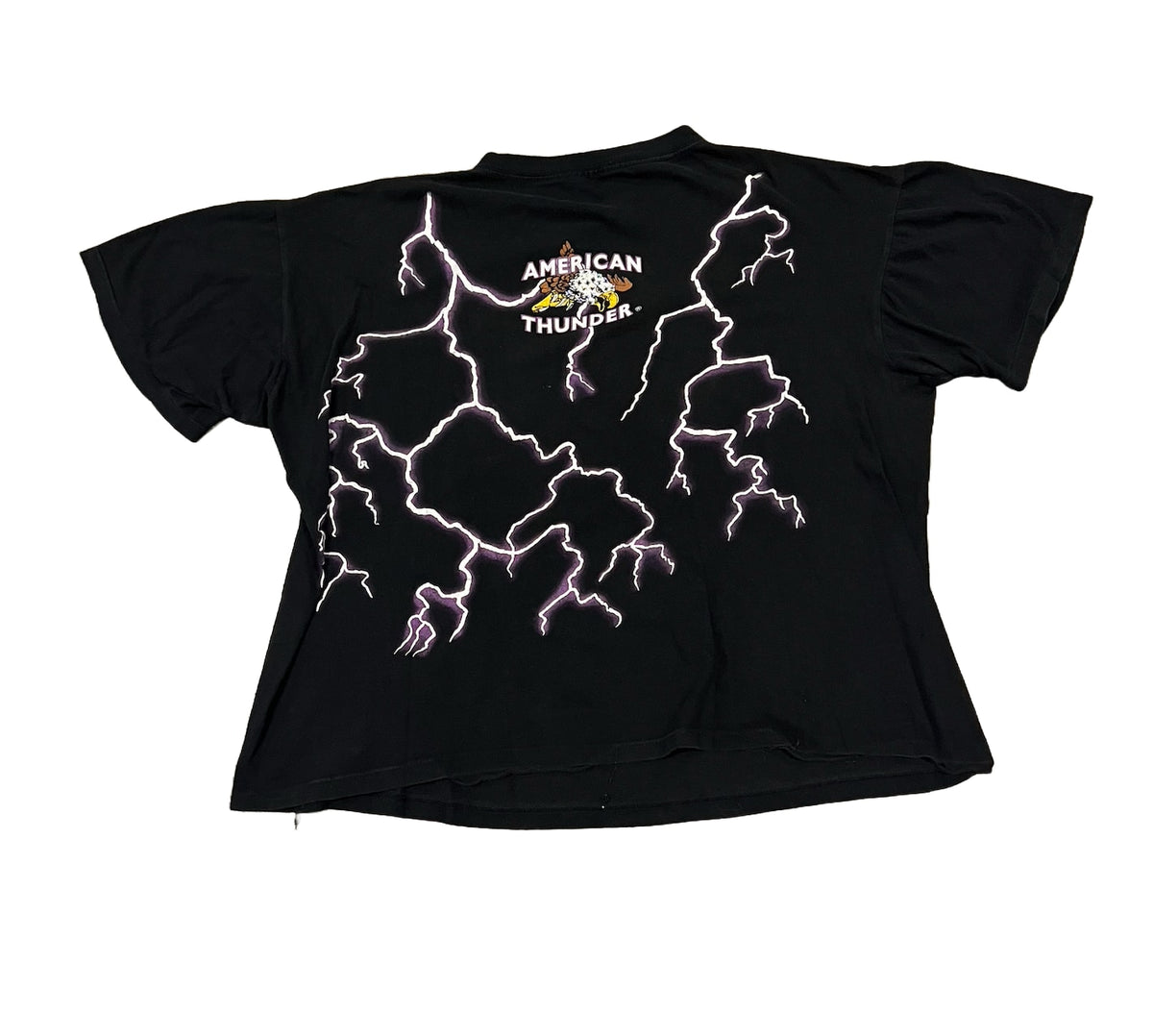 American Thunder 'Ride The Best' Studded Vintage Tee