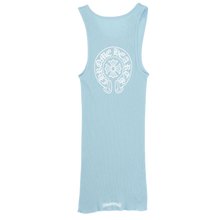 Chrome Hearts 'Blue' Horseshoe Tank Top