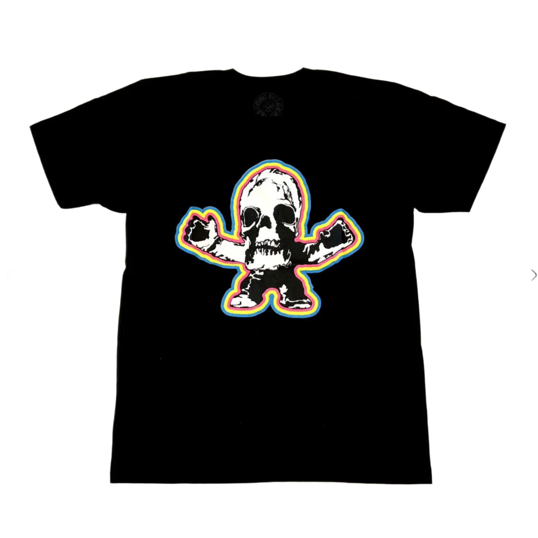 Chrome Hearts 'Black' Foti Multicolor Skull Tee