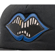 Chrome Hearts Matty Boy 'Blue Chomper' Leather Patch Hat