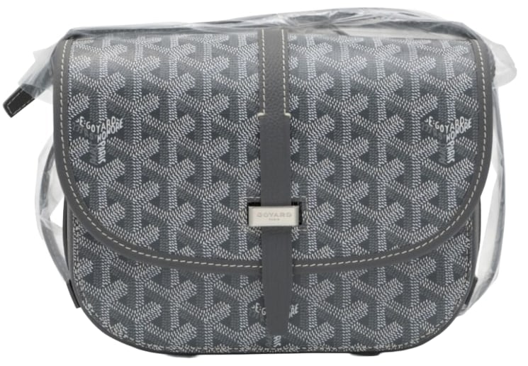 Goyard 'Grey' Belvedere PM Bag