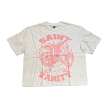 Saint Vanity 'Pink Logo' White Tee