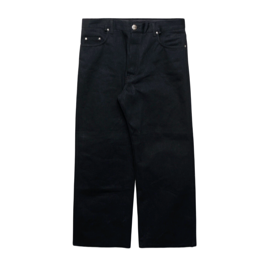 Chrome Hearts 'Black' KS Cut Selvedge Jeans