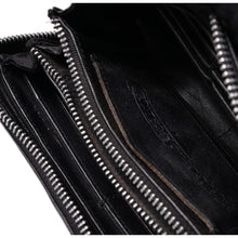 Chrome Hearts 'Black' Triple Cross Leather Wallet