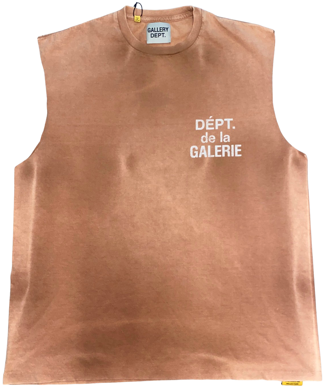 Gallery Dept. 'Cocoa French Logo' Cut Off Tee